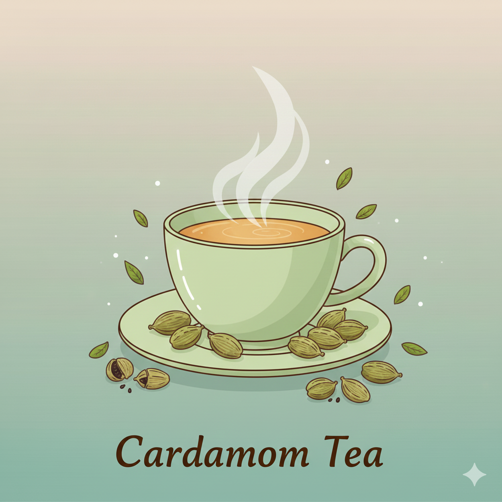 Cardamom Tea - Aromatic blend with premium cardamom